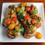 Heirloom Tomato Bruschetta