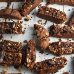 Decadent Italian Chocolate Almond Biscotti