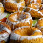 Glazed Pumpkin Spice Donuts