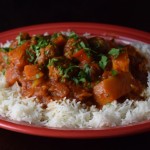 North African Turkey Meatball and Butternut Squash Tagine