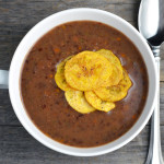 Vegetarian Cuban Black Bean Soup