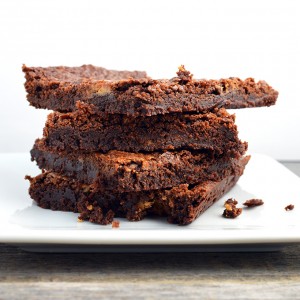 Chocolate Peanut Butter Brownie Thins