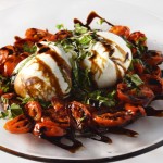 Burrata With Roasted Tomato Salad