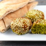 Israeli Sesame Herb Falafel Balls