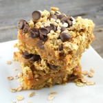 Gooey Oatmeal Peanut Butter Bars