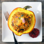 Turkey and Quinoa Stuffed Acorn Squash