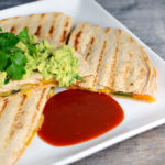 Vegetable Fajita Quesadillas